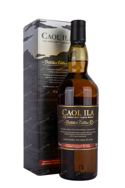 Виски Caol Ila Distillers Edition Moscatel oak gift box  0.7 л
