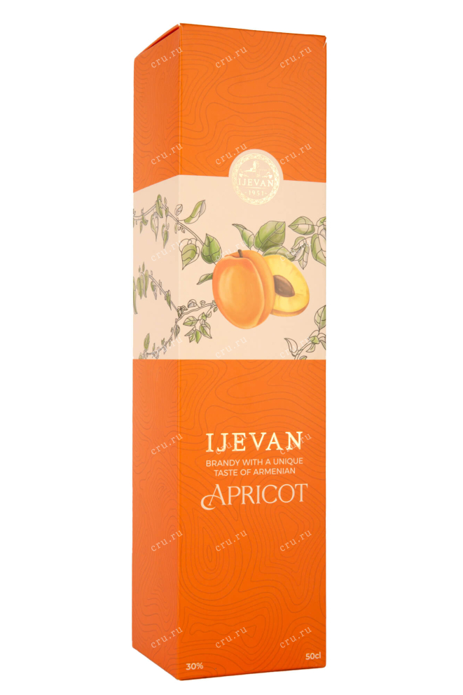 Подарочная коробка Ijevan Apricot 7 years 0.5 л