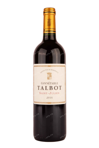 Вино Chateau Connetable Talbot Saint-Julien AOC 2016 0.75 л