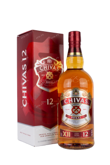Виски Chivas Regal 12 years  1 л