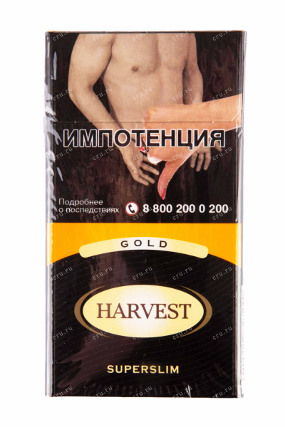 Сигареты Harvest Gold Superslim 