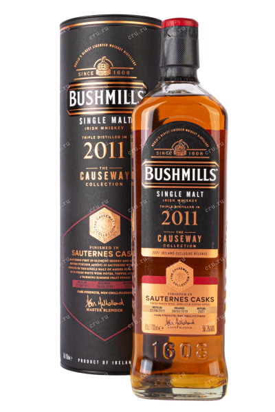 Виски Bushmills The Causeway Collection 2011 in tube  0.7 л