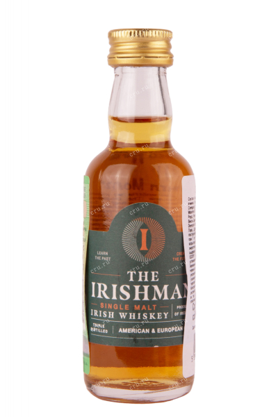 Виски The Irishman Single Malt 10 years old  0.05 л