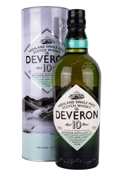 Виски The Deveron 10 years Limited Edition in tube  0.7 л
