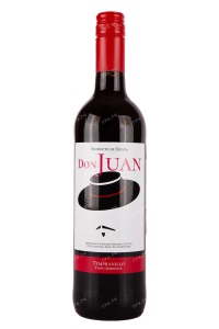 Вино Don Juan Tempranillo 2022 0.75 л