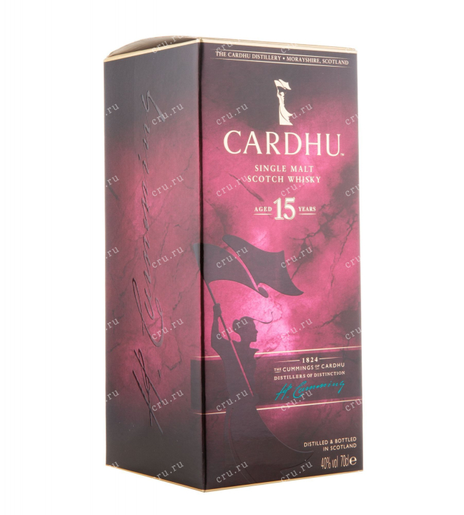 Виски Cardhu 15 years  0.7 л