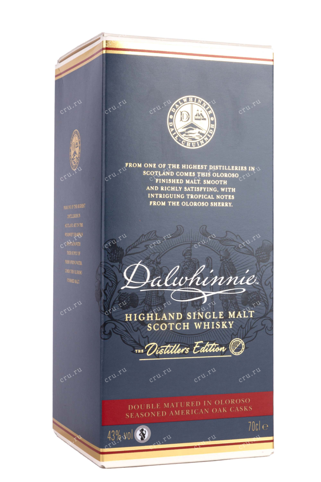 Подарочная коробка Dalwhinnie Distillers Edition gift box 2006-2021 0.7 л