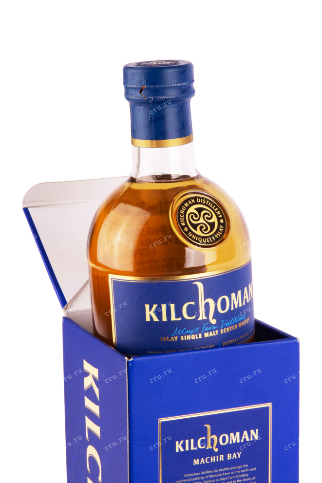 Виски Килхоман Махир Бэй 0.7  в подарочной коробке