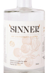 Этикетка Sinner Dry Gin 0.7 л