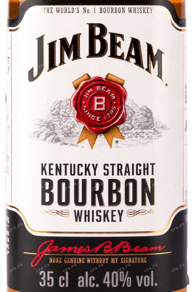 Виски Jim Beam  0.35 л