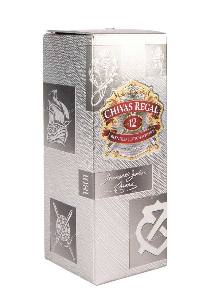 Виски Chivas Regal 12 years old with box  0.375 л