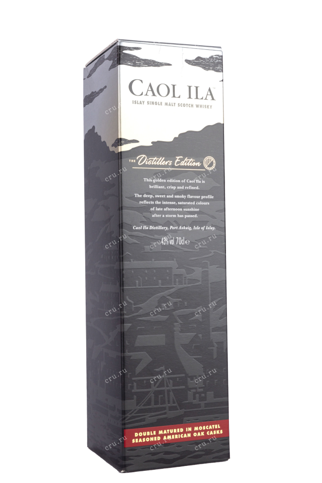 Подарочная коробка Caol Ila the Distillers Edition in gift box 0.7 л