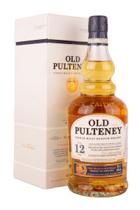 Виски Old Pulteney 12 years in gift box  0.7 л