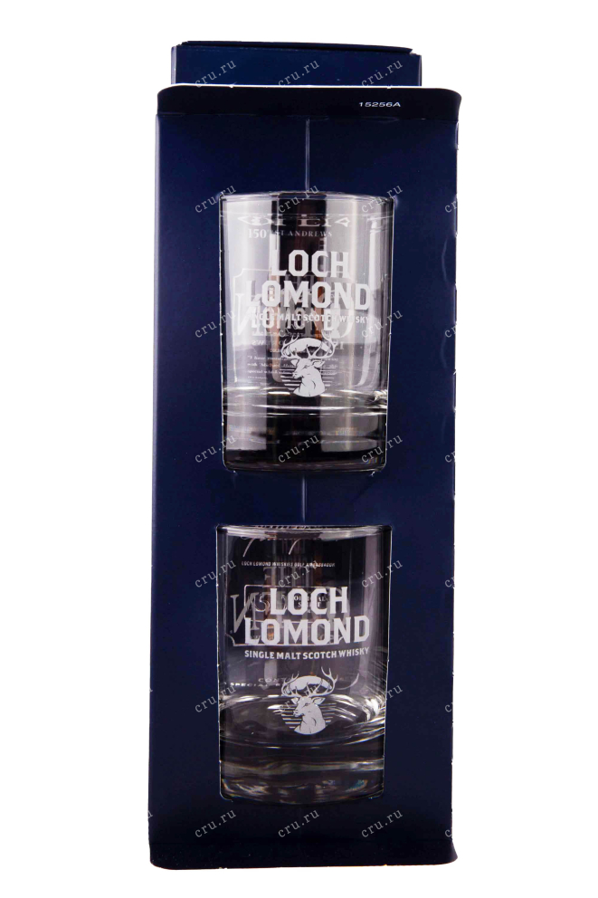 Набор с бокалами Loch Lomond The Open Special Edition Single Malt in gift box + 2 glasses 0.7 л