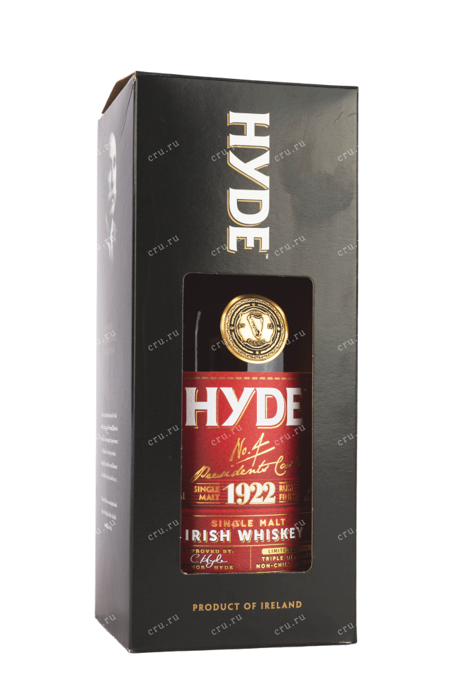 Подарочная коробка Hyde №4 Rum Cask Finish gift box 0.7 л
