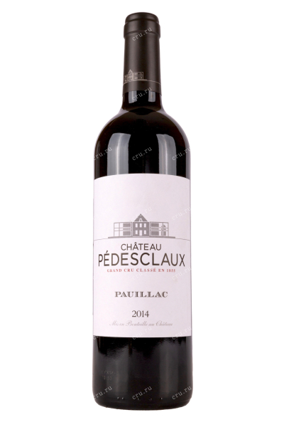 Вино Chateau Pedesclaux Grand Cru Classe Pauillac 2014 0.75 л