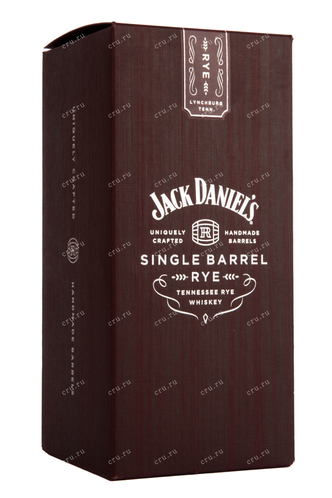 Подарочная коробка виски Jack Daniels Single Barrel Rye 0.75