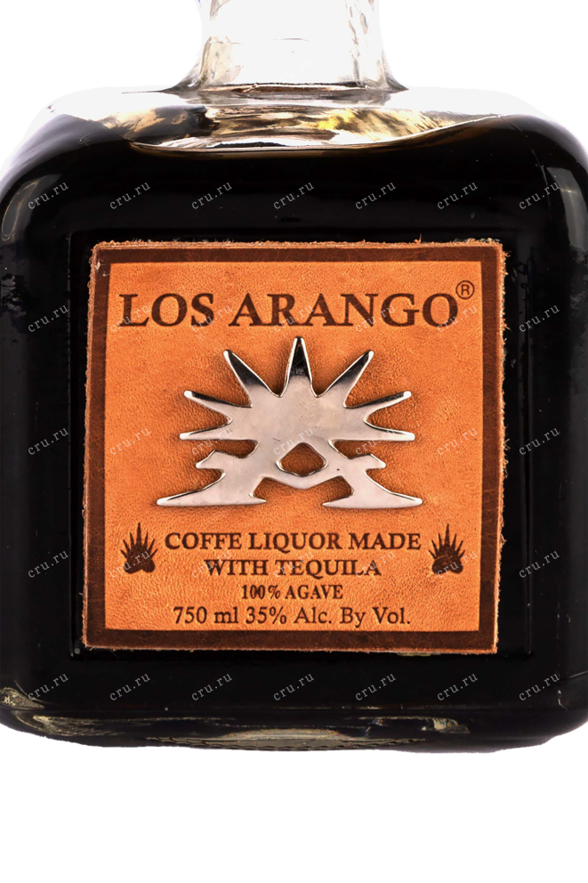 Этикетка Los Arango Coffee Liqueur 0.75 л