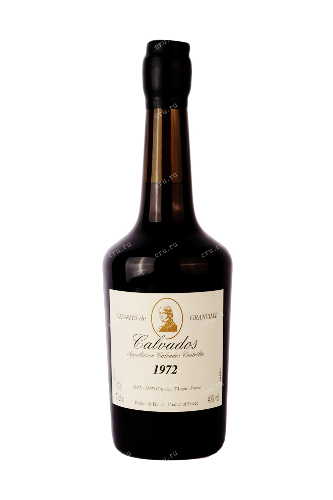 Бутылка Charles de Granville wooden box 1972 0.7 л