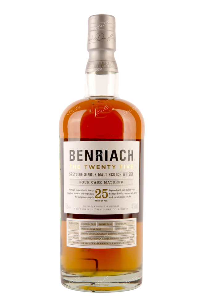 Бутылка Benriach 25 years 0.7 л