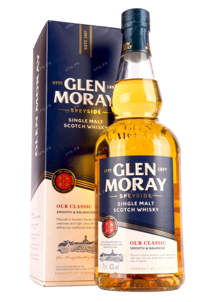 Виски Glen Moray Our Classic gift box  0.7 л
