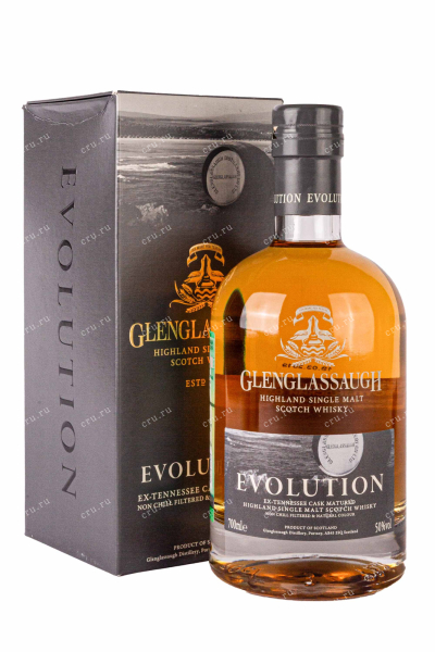 Виски Glenglassaugh Evolution gift box  0.7 л
