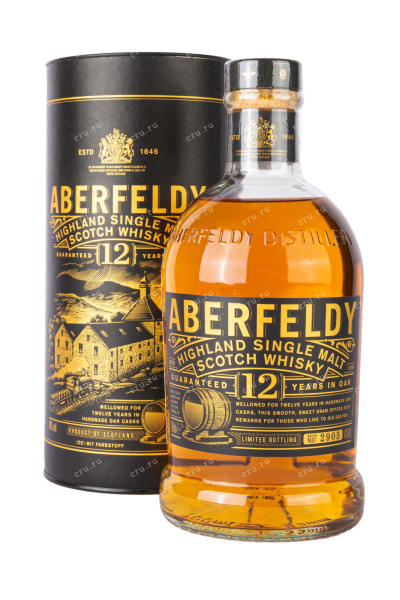 Виски Aberfeldy 12 years in tube  0.7 л