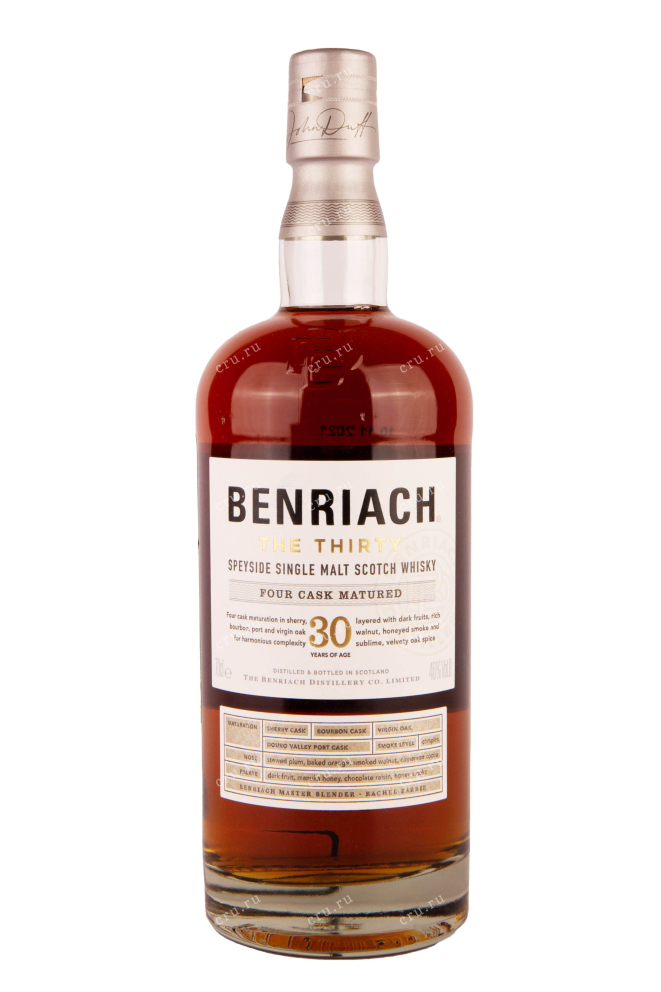Бутылка Benriach 30 years in giftbox 0.7 л