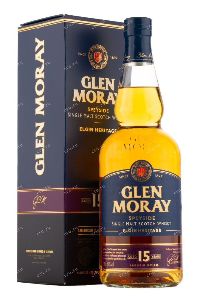 Виски Glen Moray Elgin Heritage 15 years  0.7 л