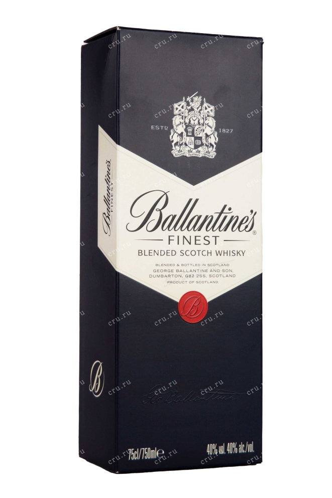 Виски Ballantines Finest in gift box  0.75 л
