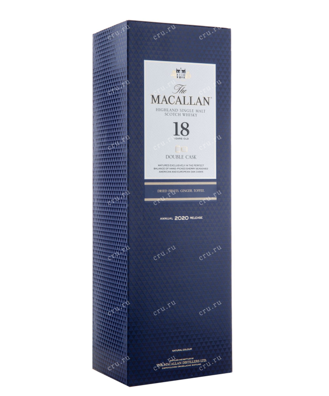 Виски Macallan 18 years Double Cask  0.7 л