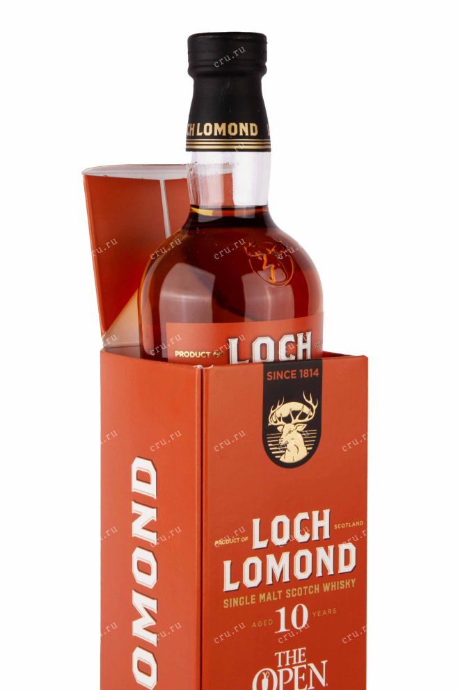 В подарочной коробке Loch Lomond Single Malt 10 years in gift box 0.7 л