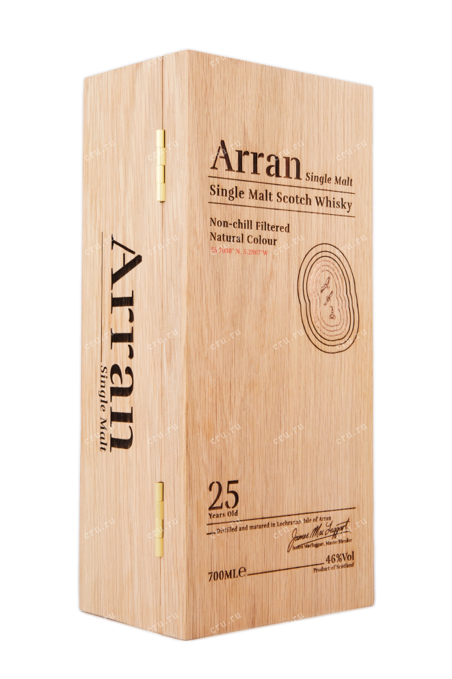 Виски Arran 25 Year Old gift box  0.7 л
