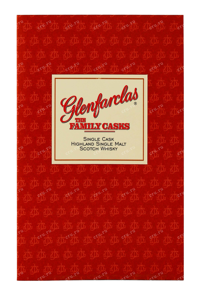 Контрэтикетка Glenfarclas Family Casks 1988 0.7 л