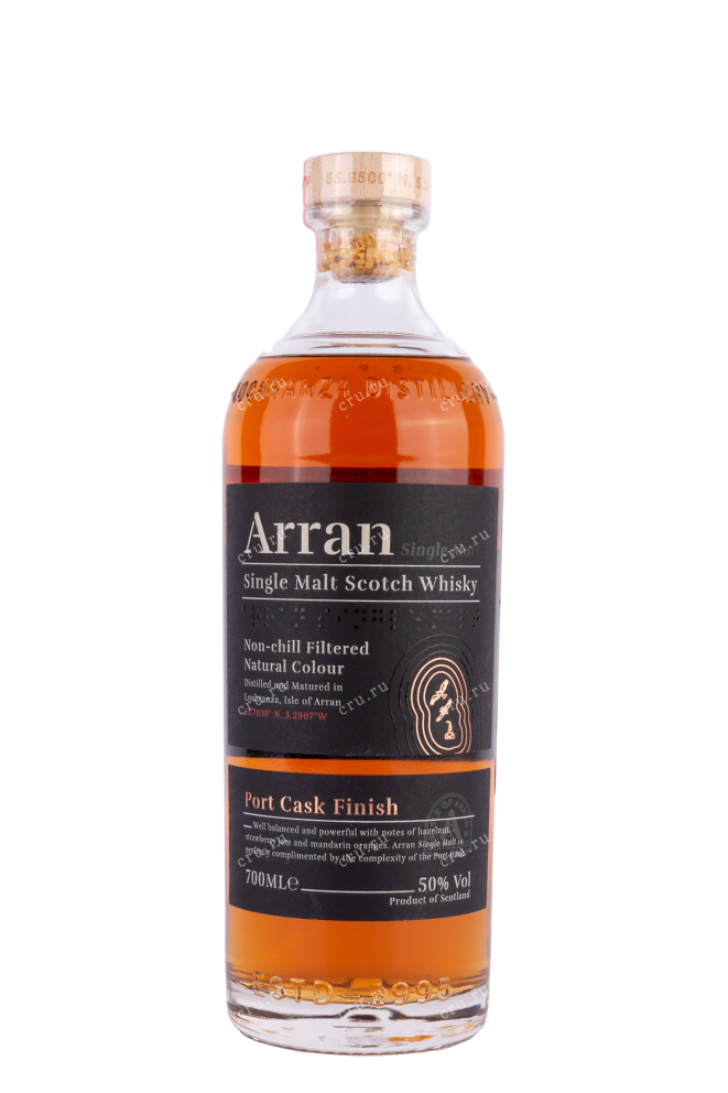 Бутылка Arran Port Cask Finish 0.7 л